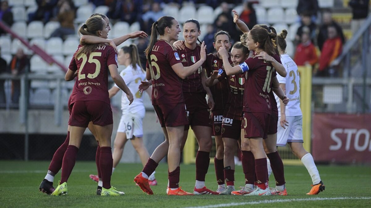 Roma in finale di Serie A Women’s Cup: show a Sassuolo
